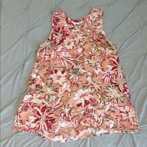 Violet + Claire floral tank